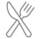 fork and knife icon