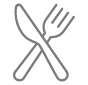 fork and knife icon